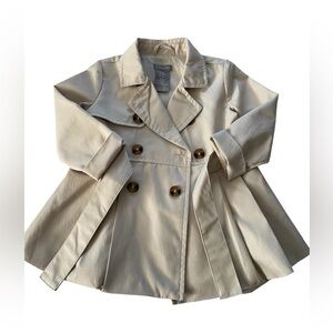 Tahari Kids Cream Pea Coat